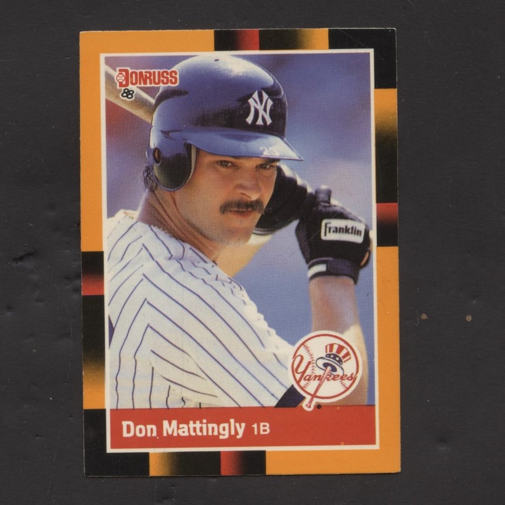 1988 DONRUSS DON MATTINGLY YANKEES